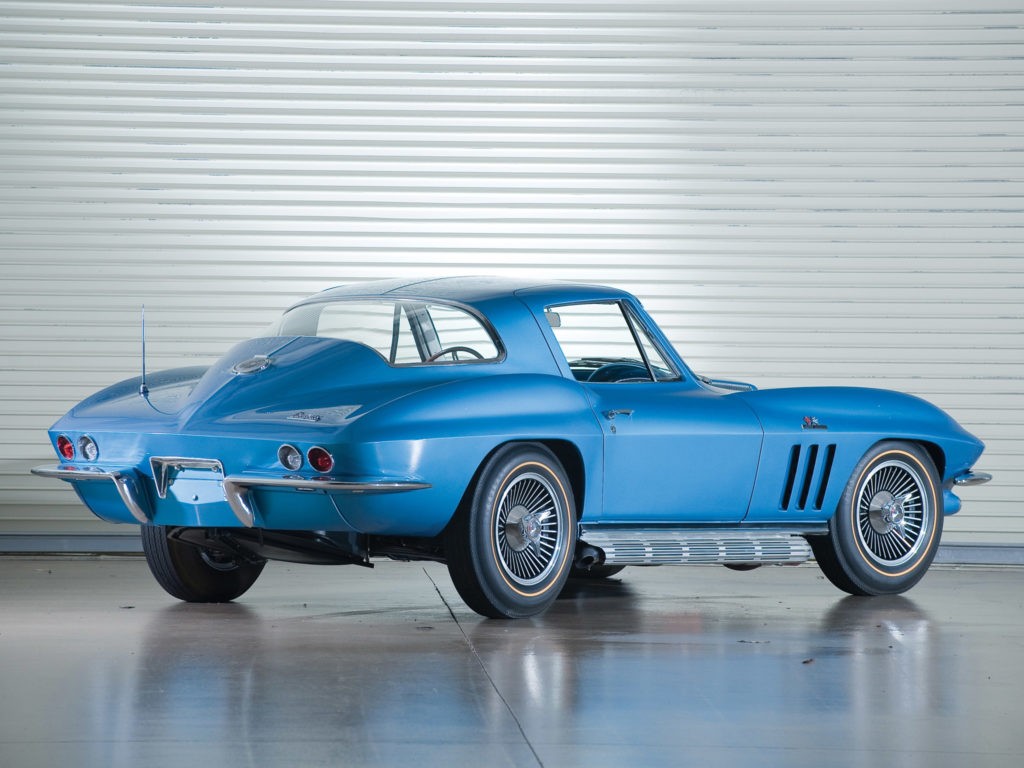 Corvette StingRay L72 1966 Reflète l image de l Amérique des années 50