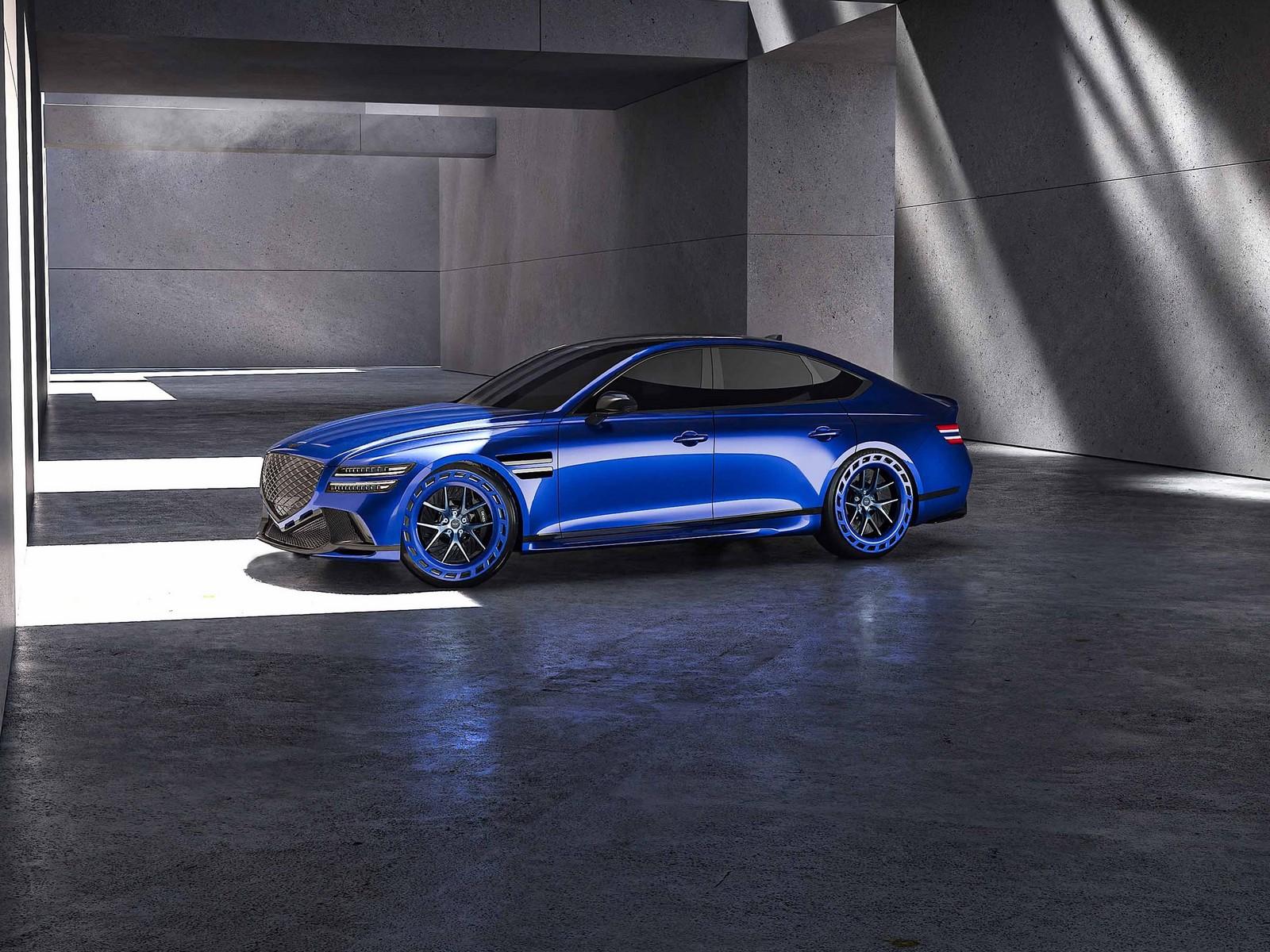 Genesis G Ev Magma Concept L Avenir Du Luxe Lectrique