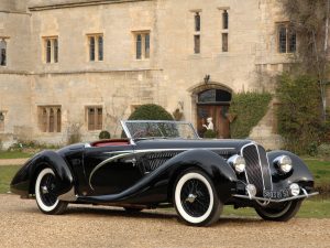 1938 Delahaye 135 MS Cabriolet by Figoni and Falaschi