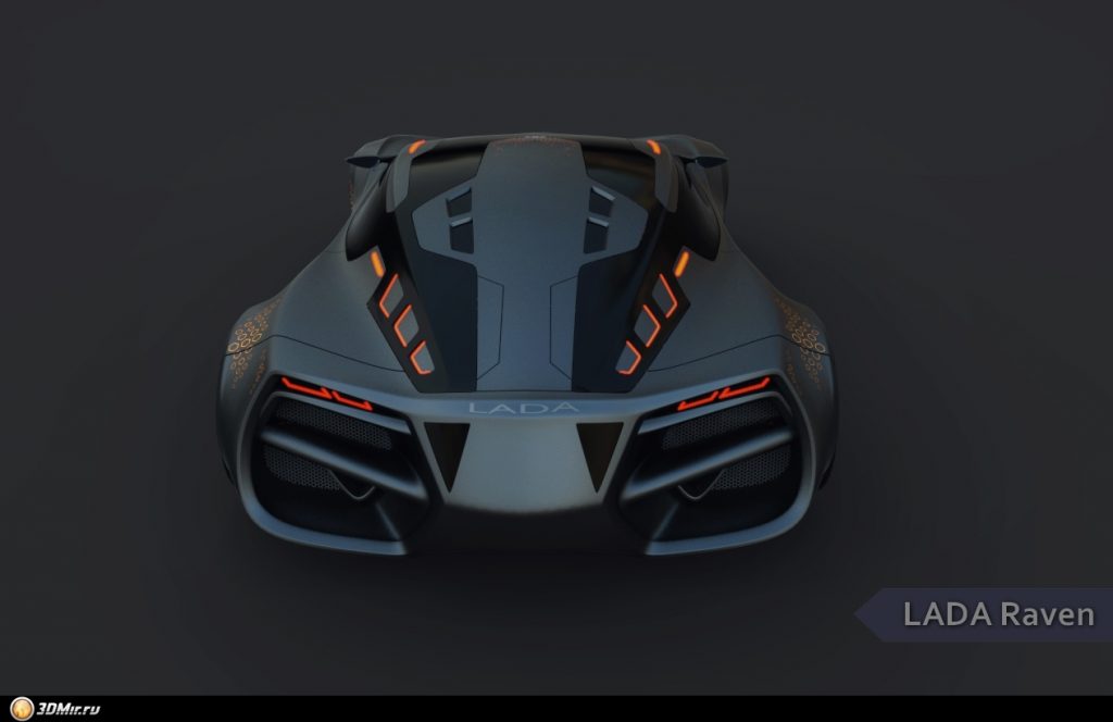 Lada Raven Supercar Concept 2015: Un Design Extraordinaire