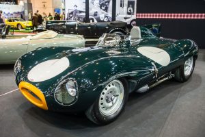 Jaguar D-Type - Fiskens stand