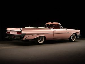 1959 Pontiac Catalina Convertible Pink Lady by Harly Earl