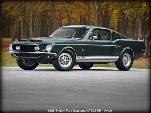 Shelby Ford Mustang GT500 KR 1968