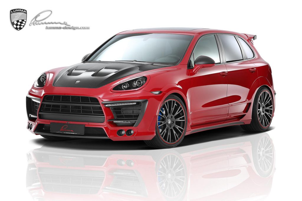 2016 Lumma - CLR 558 GT Base Porsche Cayenne Diesel Carmine Red