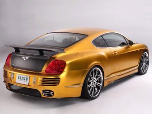 2008 ASI Bentley Continental GTS Gold W70