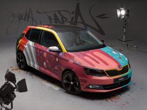 2015 Skoda Fabia Street Art