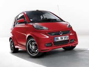 2014 Brabus Smart Fortwo Cabrio Xclusive Red