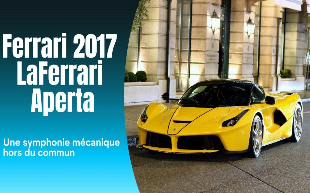 Ferrari LaFerrari Aperta 2017