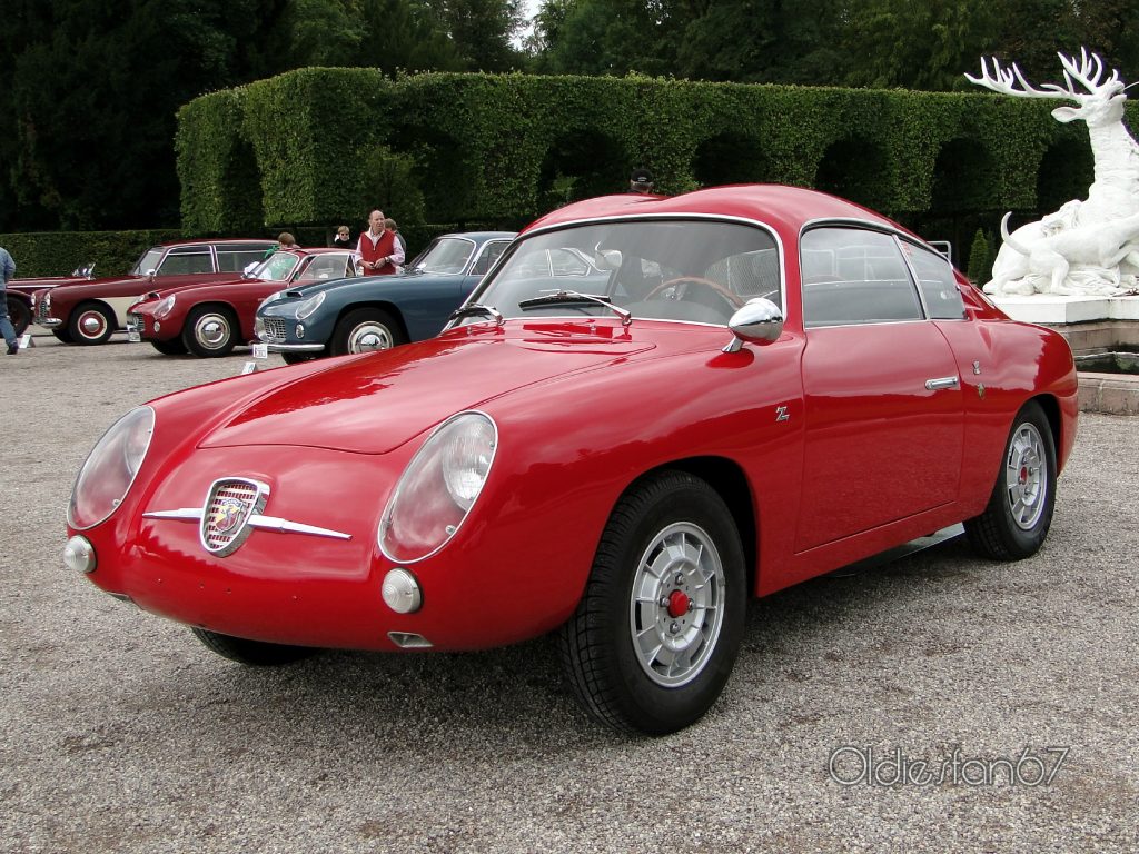 1958 Fiat Abarth 750 Coupe Zagato Serie 3 Double Bubble