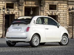 Fiat 500c la petite robe noire Guerlain 2014