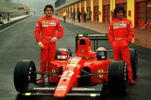 Ferrari Alain Prost Jean Alesi 1992