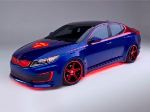 Kia Optima Hybrid Superman 2013 [Avant] - Photoscar