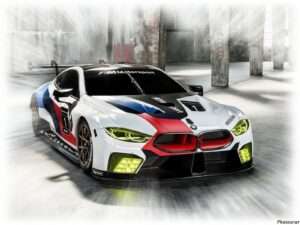 BMW M8 GTE Racecar 2018