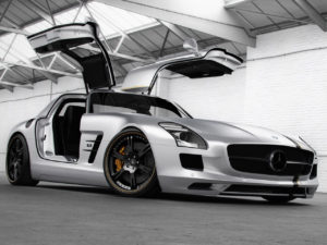 2012 Wheelsandmore Mercedes SLS AMG Silver Wing