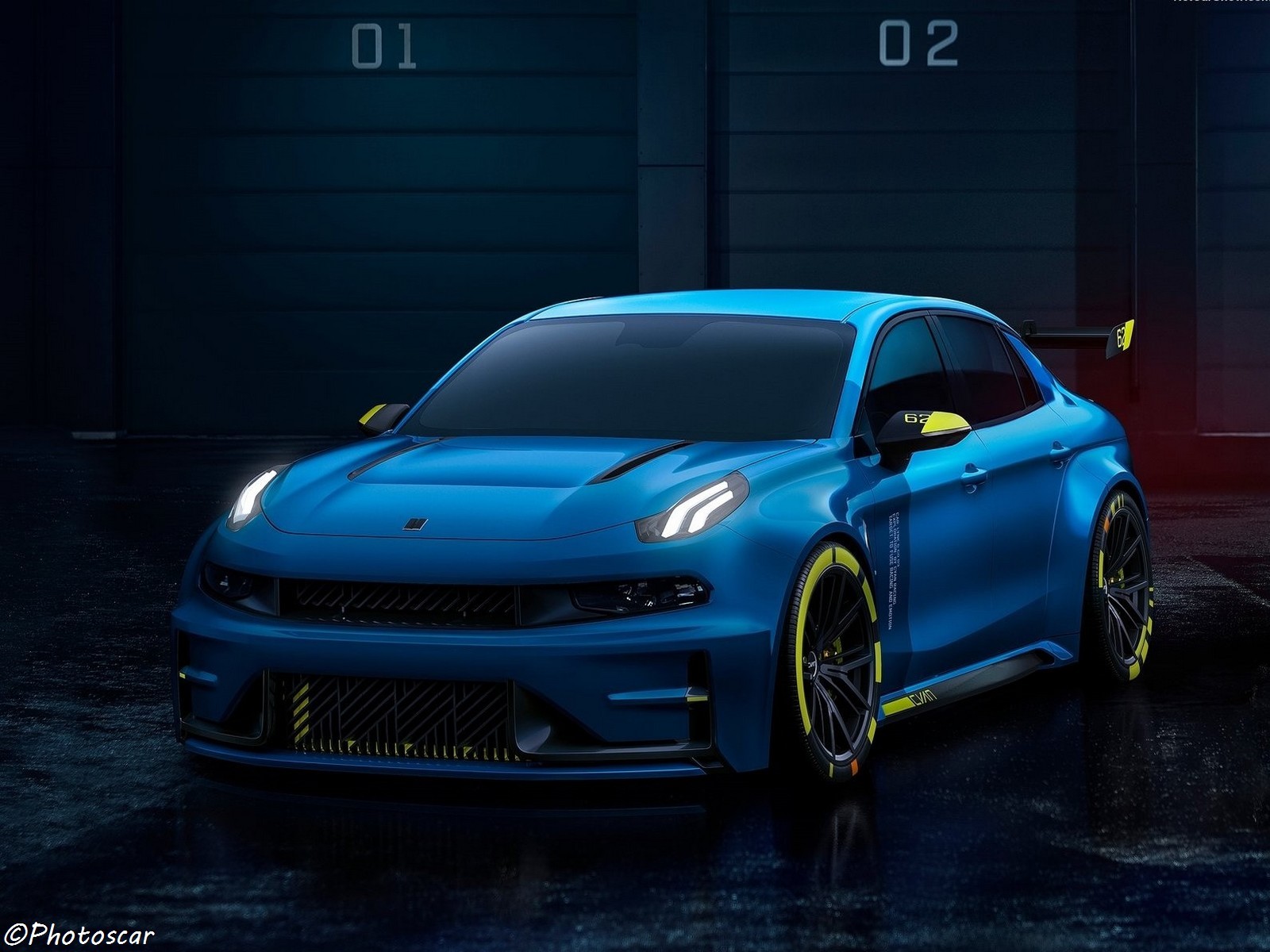 Lynk Co-03 Cyan Racing Concept 2018