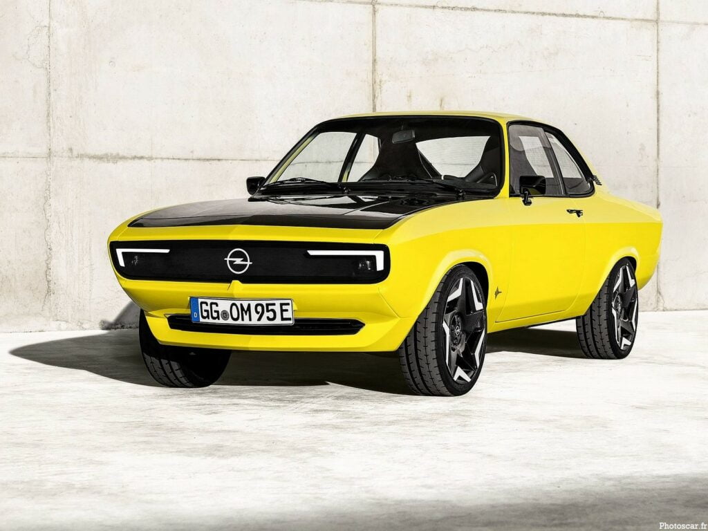 Opel Manta GSe ElektroMOD Concept 2021