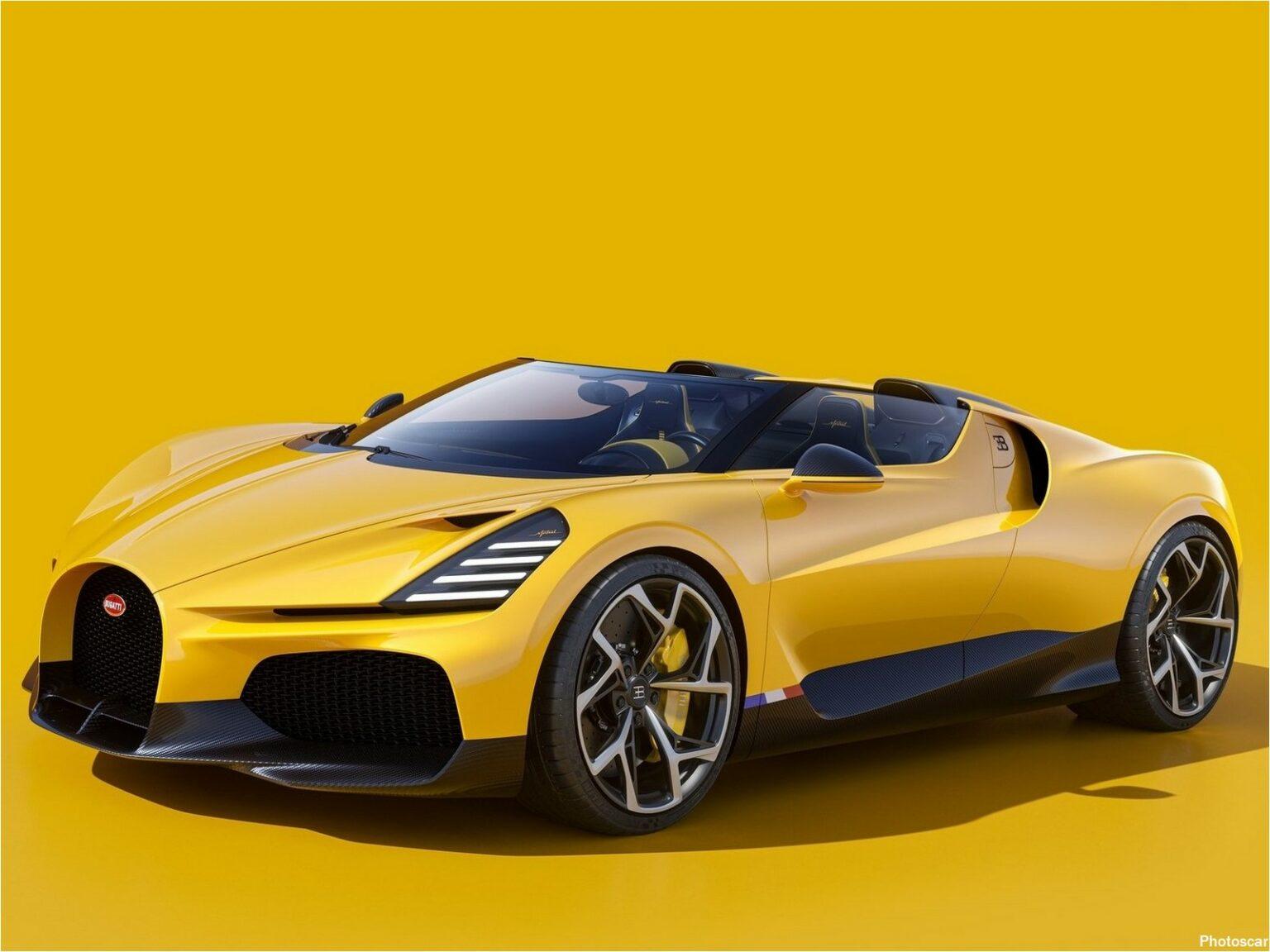 Bugatti W16 Mistral 2024 Un design exclusif, élégant et puissant