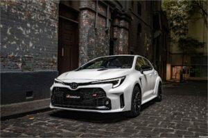 2023 Toyota GR Corolla GTS Glacier White