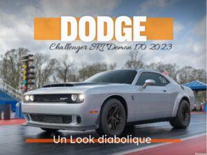 Dodge Challenger SRT Demon 170 2023