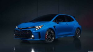 Toyota GR Corolla Circuit Edition Blue Flame 2023