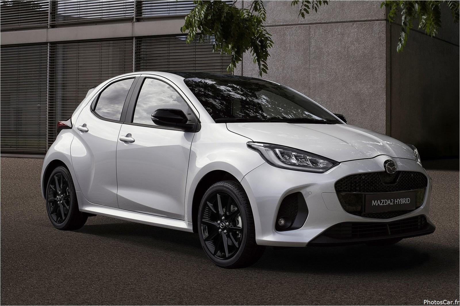 Mazda 2 Hybride 2024, look modernisé des équipements améliorés Photoscar