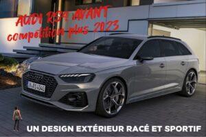 Audi RS4 Avant compétition plus 2023