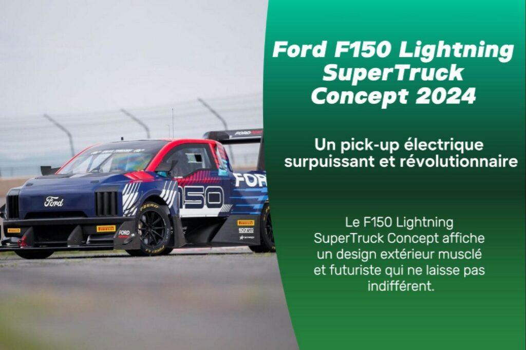 Ford F150 Lightning SuperTruck Concept 2024