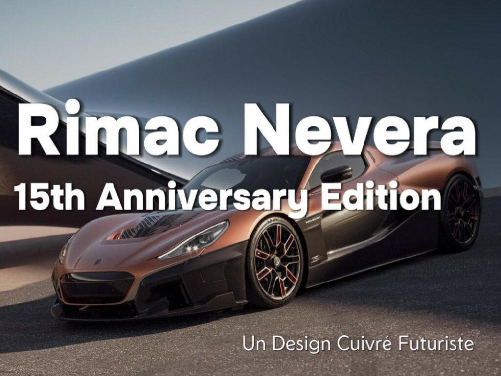 Rimac Nevera 2024 15th Anniversary Edition