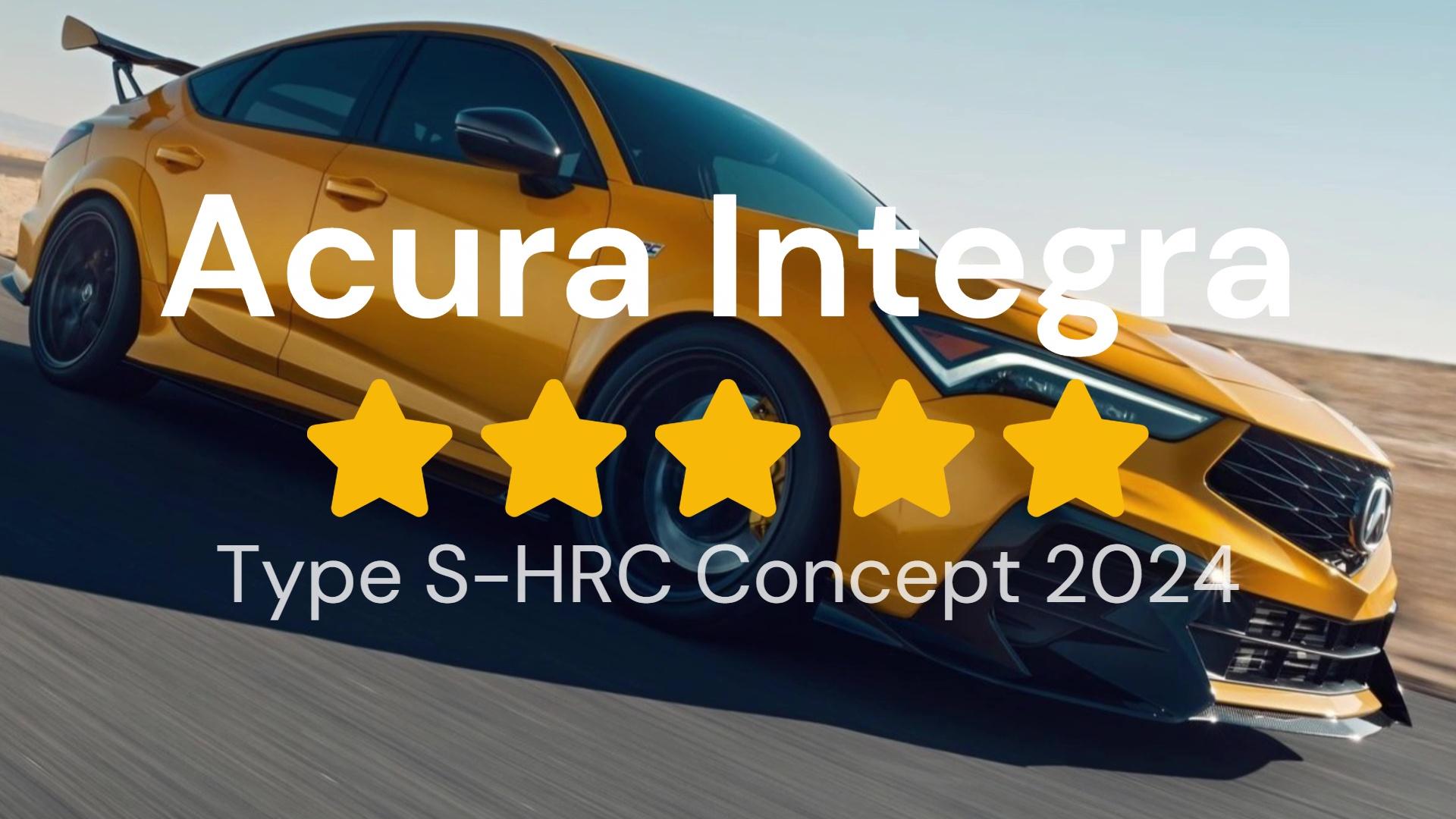 Acura Integra Type S-HRC Concept 2024